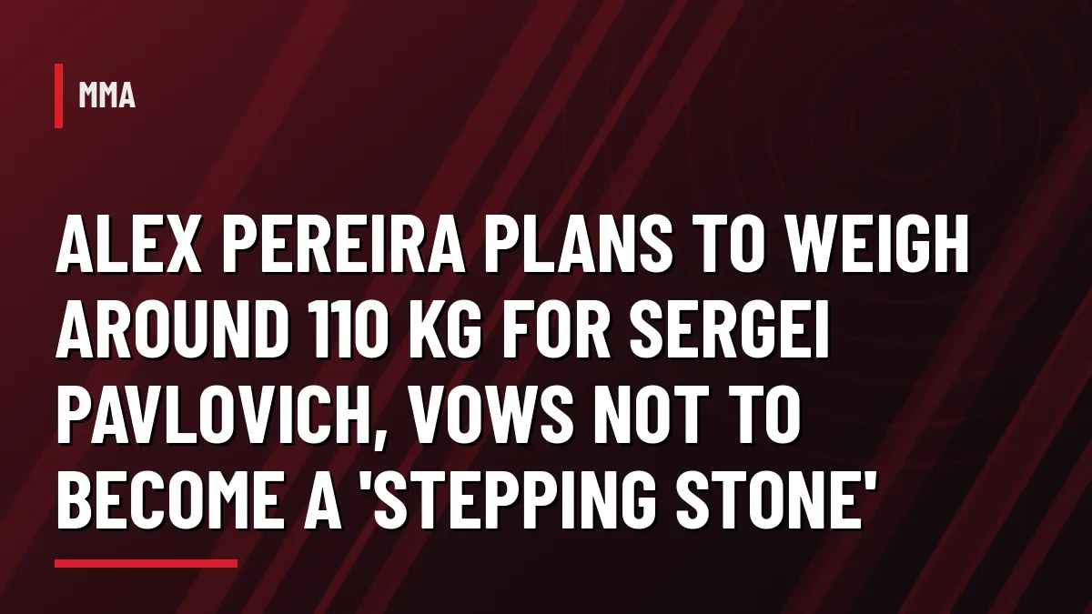 Alex Pereira on The Ariel Helwani Show ahead of his UFC 335 fight with Sergei Pavlovich